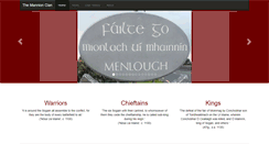 Desktop Screenshot of mannionclan.org